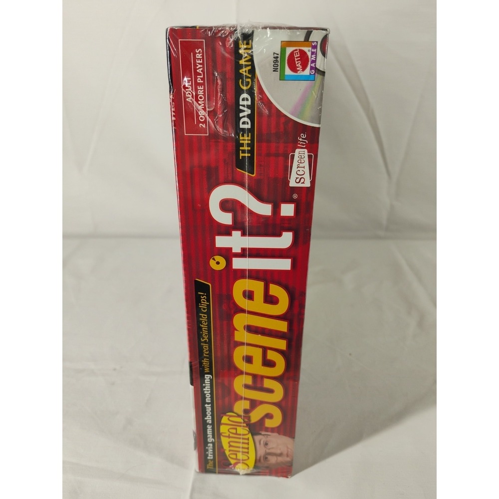Mattel Scene It DVD Game Seinfeld Edition New & Sealed - Picture 2 of 8